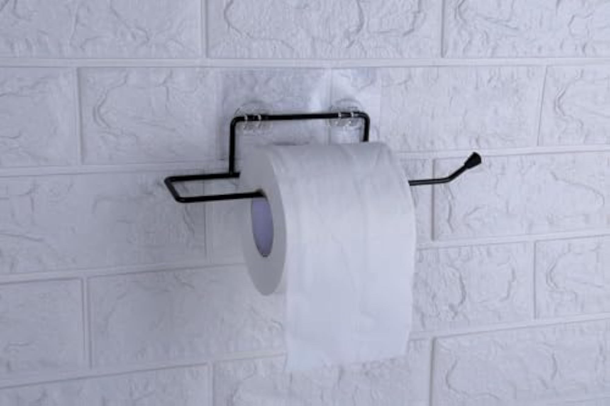 Self Adhesive GI Steel Toilet Paper Stand