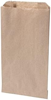 BIOZOYG Bio papierowe torebki na bułki, składane torebki papierowe do kompostowania I Biodegradowalne torebki na bułki, Semmel pieczywo I 1000 torebek piekarniczych w kolorze brązowym 10 x 5 x 18,5 cm