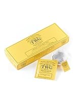 TWG Tea | Crème Caramel Tea | Rooibos Tea | Caramel & Theine-Free | 15 Hand Sewn Cotton Teabags | Gift Set
