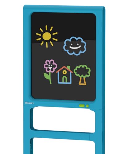 Discovery Glow Easel Art Station for Kids - Dual-Sided Light Board - Image 5