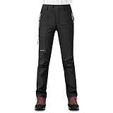 【Wasserabweisende und warme Wanderhose】--- Die äußere Schicht der Wanderhose ist wasserabweisend, sodass unsere Hose bei leichtem Regen getragen werden kann. Das weiche und bequeme Polarfleecefutter hält Ihre Beine die ganze Zeit warm. Egal, ob Sie eine Hose für die Zeit im Freien suchen oder einfach nur etwas möchten, um Ihre Beine im Herbst und Winter warm zu halten, die KUTOOK Damen-Wanderhose hat die Wärme, die Sie brauchen.