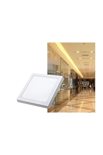 18W Sıva Üstü Kare Led Panel Armatür Ct-5234 - Beyaz Işık