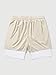 QJQ Men's 2 in 1 Goth Graphic Drawstring Elastic Waist Shorts Summer Casual Workout Athletic Gym Track Shorts Khaki Medium
