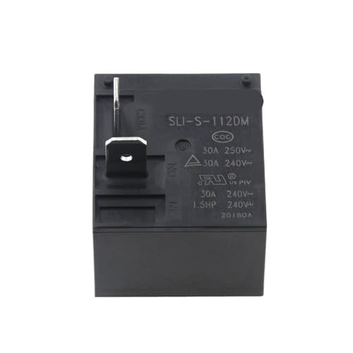Relé SLI-S-124DM 24VDC 30A interruptor magnético de 4 pines para automatización industrial lote de 5