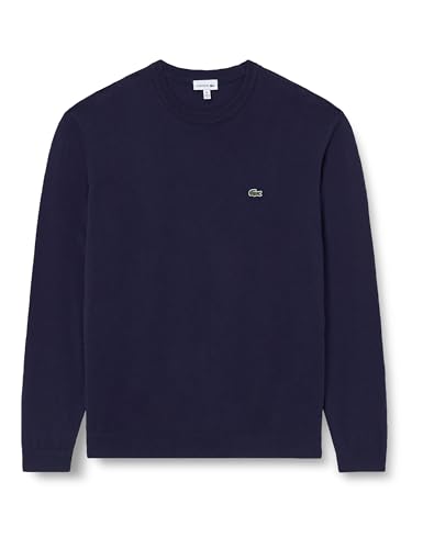 Lacoste Aj1121 Pull, Bleu Marine, Taille Unique Homme