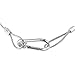 MFL. Stage Lights Safety Cables 110 lb Load Duty 31.5'' Stainless Steel Security Rope for Party Lights DJ Light Stage Lighting, Pack of 10
