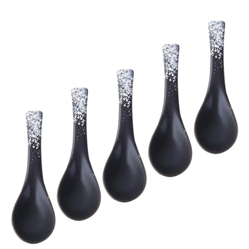 Cuillères en céramique blanche légères et compactes Housoutil pour la table - 2