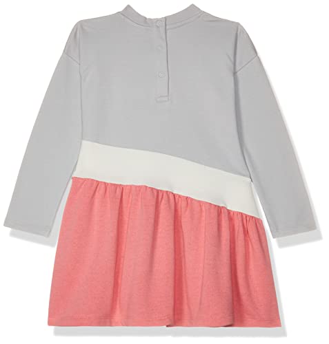 Image of miniklub Girls Multicoloured Solid A-Line Dress