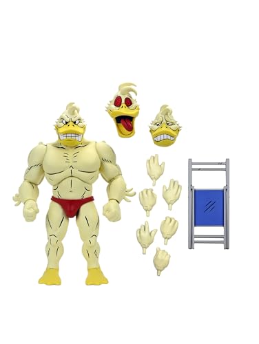 Teenage Mutant Ninja Turtles (Archie Comics) - Stump Wrestling Ace Duck Figura de acción a escala de 7 pulgadas