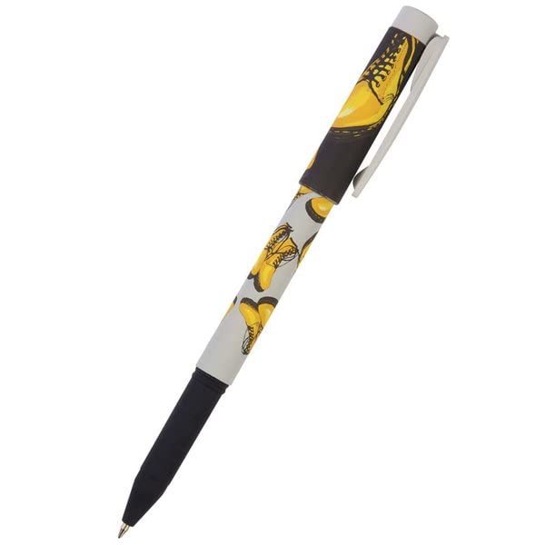 "Fresh Write" Ballpoint Pen - Blue - 0.7mm - Boots Yellow