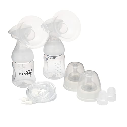 Motif Medical, Twist Resupply Kit, Replacement Parts for Twist Breast Pump, Maternity, Breast Pumping Accessories Clear