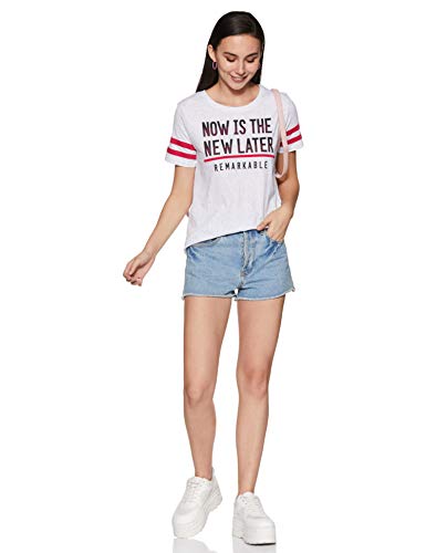 Image of Max Women's Printed Round Neck T-Shirt