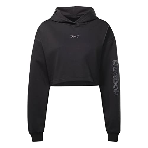 Reebok Damen Modern Safari Sweatshirt, Schwarz, L, Schwarz, 42