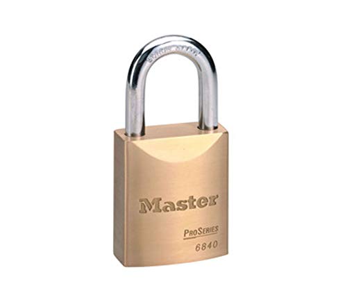 Image of Master Lock 6842 Solid Brass Padlock