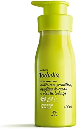 Creme Hidratante Natura Todo Dia Capim Limão e Hortelã 400ml