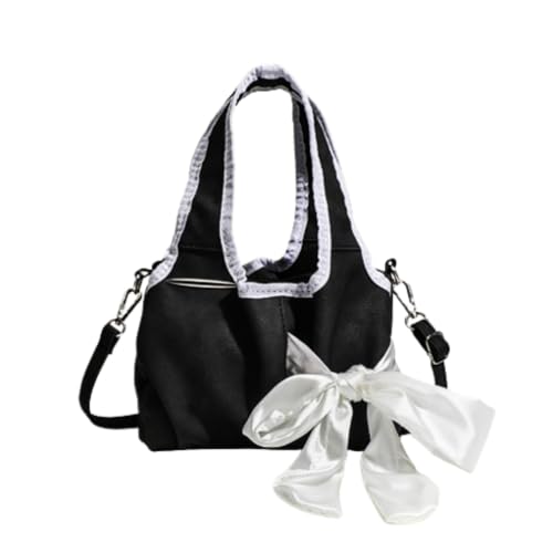 Bow Purse Y2k Purse Cute Purses for Women Shoulder Bag for Women Designer Handbags for Women (Grey,One Size)