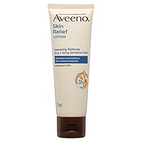 Aveeno Skin Relief Fragrance Free Body Lotion Shea Butter 72-Hour Intense Hydration Soothe Dry Itchy Sensitive Skin 71g