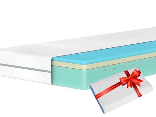 Comodita Duo S Wendbare Matratze –140x200x18cm – 2 Härtegrade (fest...