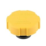 ACROPIX Radiator Pressure Coolant Reservoir Overflow Tank Cap for Alfa Romeo 159 Saloon (939) - Pack of 1 Yellow