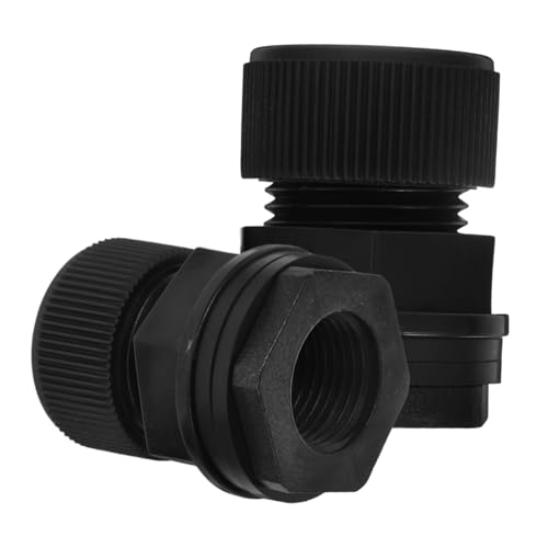 Levemolo 2pezzi Raccordi Per Serbatoi Connettori Per Barili Di Pioggia Facile Installazione Per Acquari e Vasche