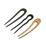【Trois Couleurs Disponibles】: Le set contient 3 épingles à cheveux en forme de u de différentes couleurs, noire, marron et kaki, qui se combinent librement. Chaque épingle a également un style différent, s'adapte à diverses tenues et à un tempérament élégant, offrant de multiples choix pour l'usage quotidien.