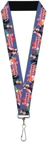 Buckle-Down The Apothecary Diaries Lanyard, The Apothecary Diaries Jinshi and Maomao Pose and Logo Purple, Elastic image 5