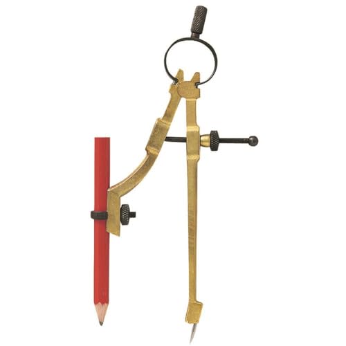 General Tools Precision Pencil Compass - Yellow