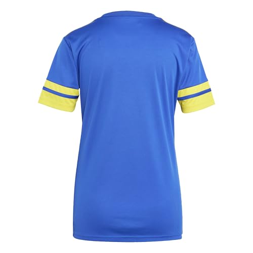 adidas Damen Squadra25 Jersey Short Sleeve Shirt, Team royal Blue/Team Yellow, XXS – Ansicht 3