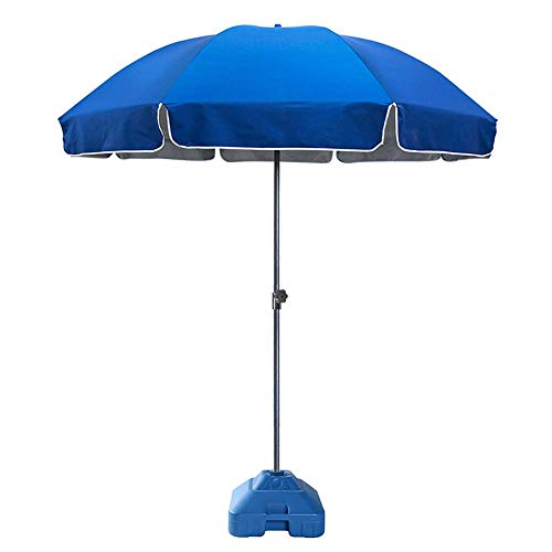 Paraguas de parasol 8.5 pies para patio con base de agua y diseño a prueba de viento