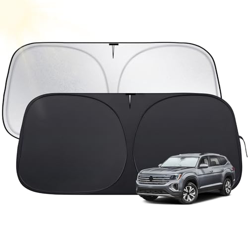 Side Window Sunshades for Volkswagen VW Atlas 2018-2025, Custom Fit Car Sun Shades with 420D Fabric...
