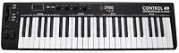 Controlador Midi Usb 49 Teclas Teclado Midi 49 Teclas para Produção Musical, Interface Usb/Midi com Knobs e Faders, Compatível Pc/Mac, Ideal Para Home Studio e DAW