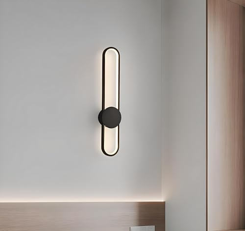 Image of FILLISKA Led Wall Highlighter Light, 3-in-1 Colour Changing, Luxurious Wall Decor (12 Watt Matt Black-398)