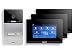 Produktbild GVS - 1-Familienhaus IP Video Türsprechanlage AVS4086U - Mit 3x7 Zoll Monitor, App, HD-Kamera & Türöffner Funktion (RFID) - Türklingel Sprechanlage - Gegensprechanlage