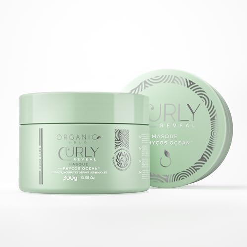 Masque capillaire Curly Reveal Organic Gold 300ml pour boucles