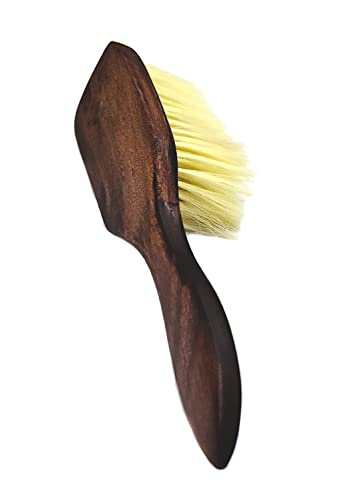 Image of Wooden Long Handle Soft Bristle Multipurpose Dusting Cleaning Brush for Sofa, Clothes, Blanket, Curtains, Home, and Household Cleaner Brushes (M9)