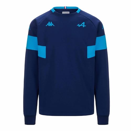 Pull Kappa Adofod BWT Alpine F1 Team 2024 bleu pour homme taille S