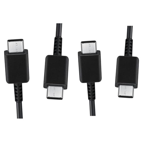 Image of Original 25w Ultra Speed Type C to C Cable Compatible With Samsung Galaxy Quantum 2| A72| A52 5G| A52 |F62 |M62 (Only Cable| Black)