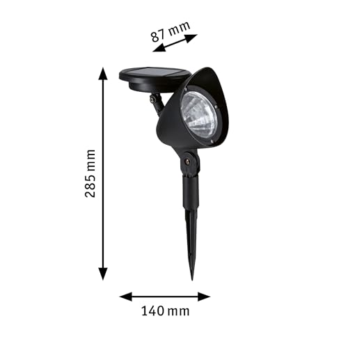 Spot solaire Solena Paulmann 94873 pour sécuriser vos pas