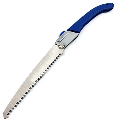 anruo Folding saw three sides cutting blade hand saw gardening hand saw 150mm hacksaw 65Mn