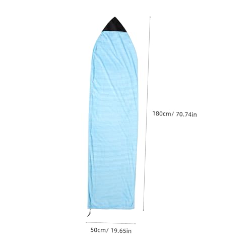 HANABASS Surfboard Protective Bag Travel Bag Uv Impact Protection Padded Nose Stretchable for