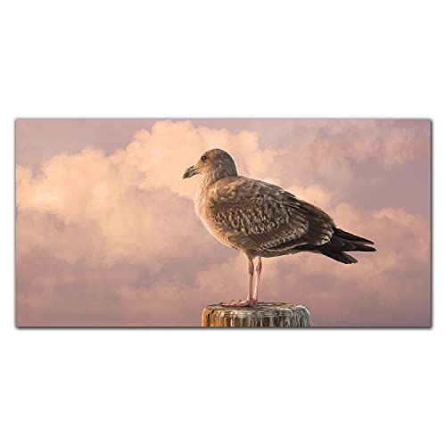 Tableau en verre trempé oiseau : dites adieu aux cadres ternes