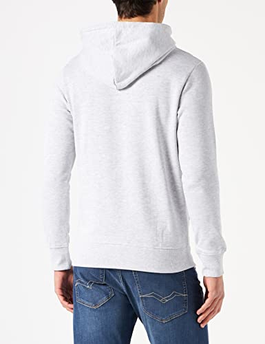 JACK & JONES JJCYBER Sweat Hood Sweatshirt Capuche, Gris, L Homme - Image 5