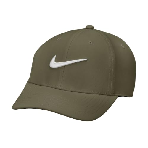 Image of Nike Unisex Adult Dri-Fit Club Structured Swoosh Cap Hat | Mens and Womens