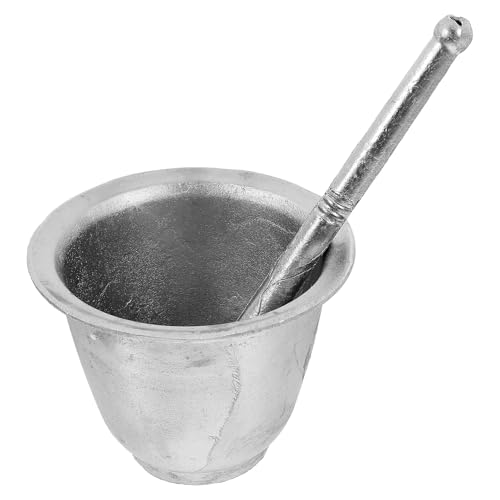 SWETRACE 擂鉢と乳棒 キッチン用スパイスグラインダー 手動ニンニク潰し器 ポテトマッシャー 多用途調味料クラッシャー