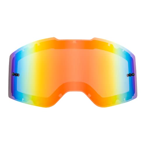 Ricambi per Occhiali da Motocross Enduro Lente di Ricambio Resistente ai Graffi per Gli B-20 e B-30 con Rivestimento antiappannamento B-20 e B-30 Rosso Radium Taglia Unica