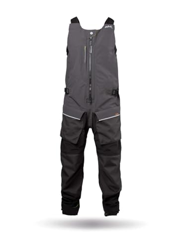 Zhik Mens OFS800 Offshore Sailing Yachting and Dinghy Salopettes - Black - Breathable Waterproof Sprayproof Mens Size - S