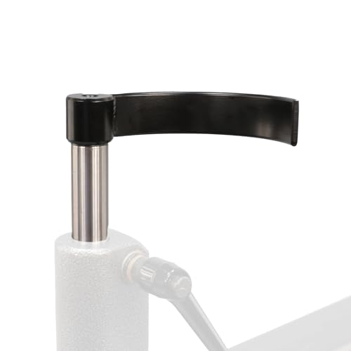 Soporte curvado para torno de madera 5" diámetro