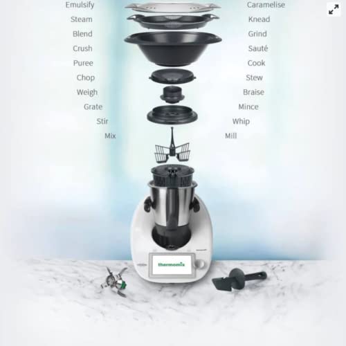 Vorwerk Thermomix TM6 Cookidoo Accessories Cookbook Brush peeler vegetable grater