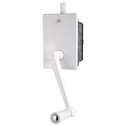 Manivelle de levage à encastrer WOLFPACK 5250255 blanc extra large