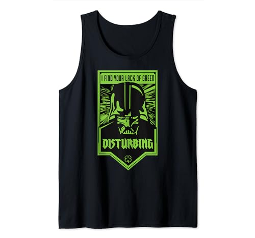 Débardeur Star Wars vert Saint-Patrick, cadeau original pour fan de ciné